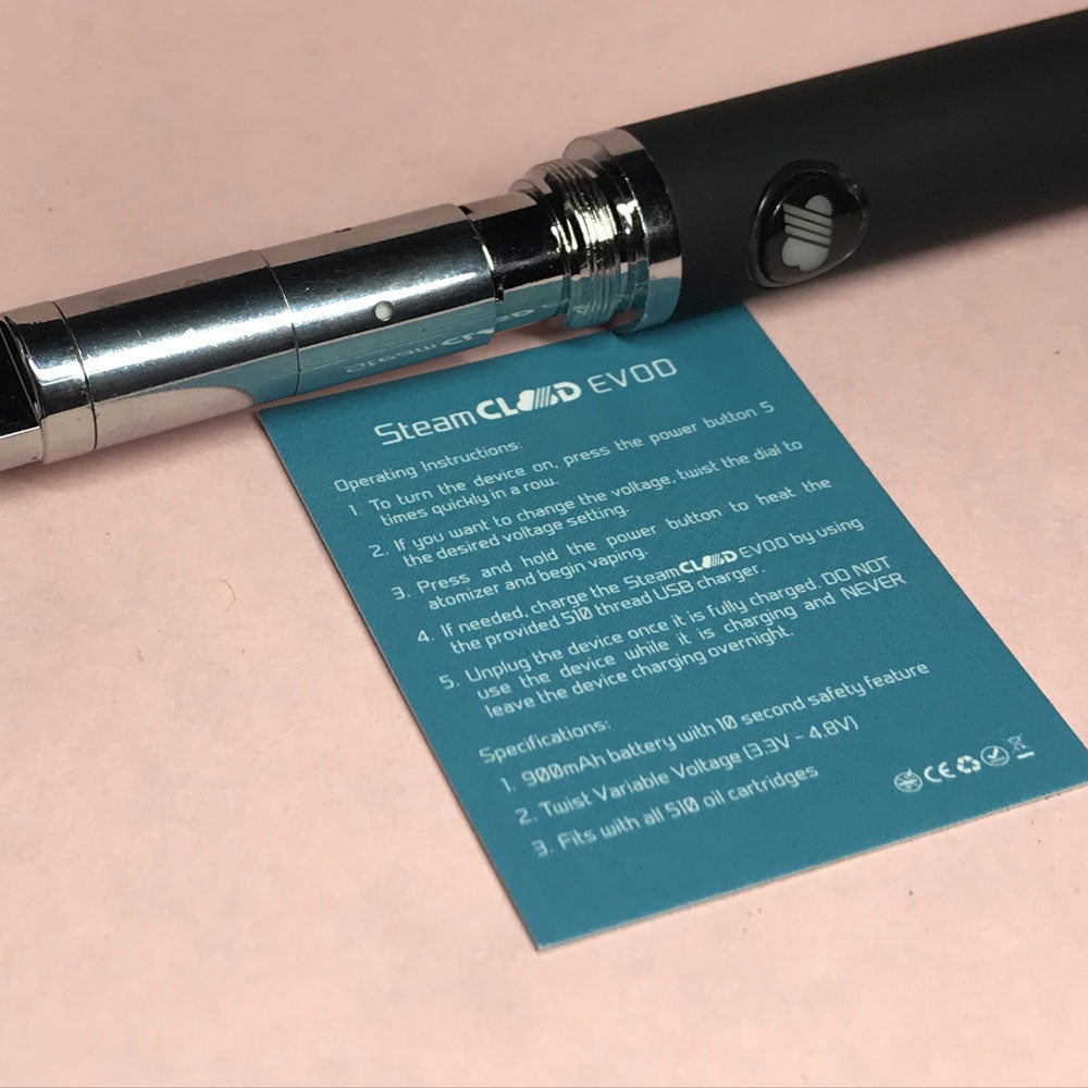 Steamcloud evod vape pen battery