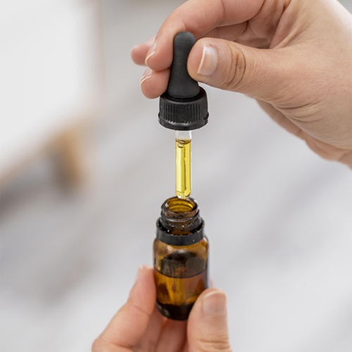 Serum oil and dropper