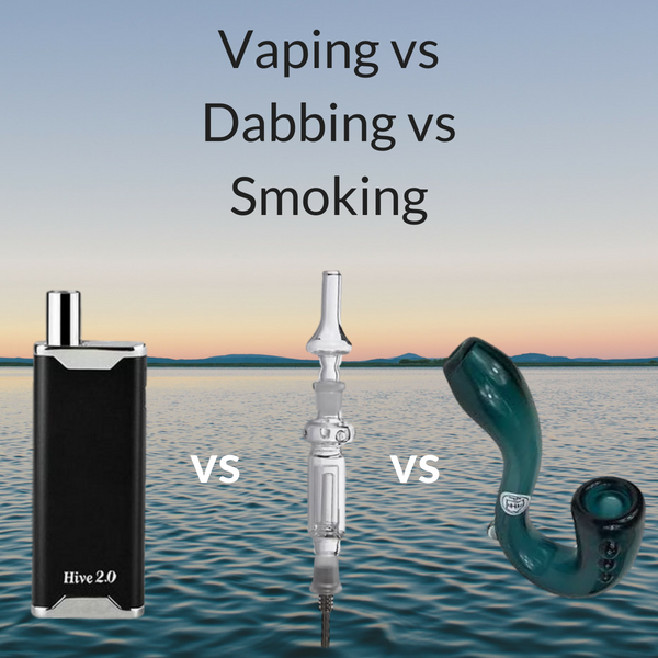Vaping vs Dabbing vs Smoking - Key Differences Vape Vet Store Vaping vs Dabbing vs Smoking - Key Differences Vape Vet Store