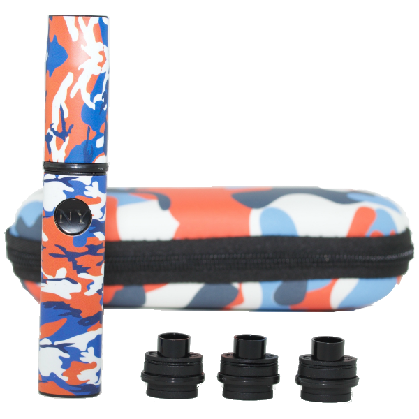 Orange Camo Vape Pen for Wax Travel Kit - Vape Vet Store