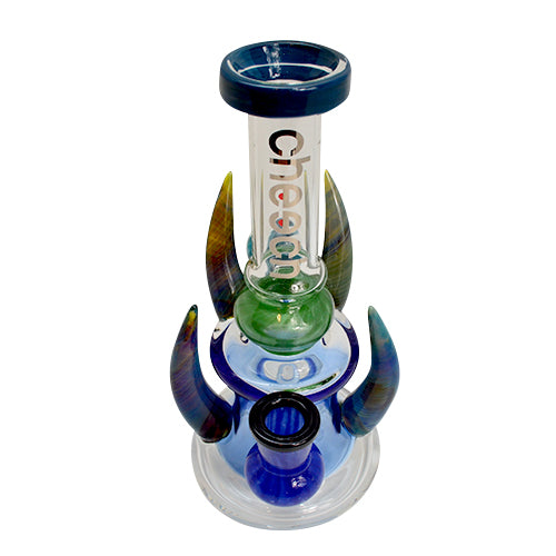 Glass Spike Horn Dab Rig Bong