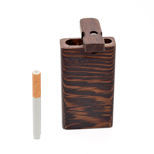 Wenge Wood Dugout Pipe Ceramic One Hitter