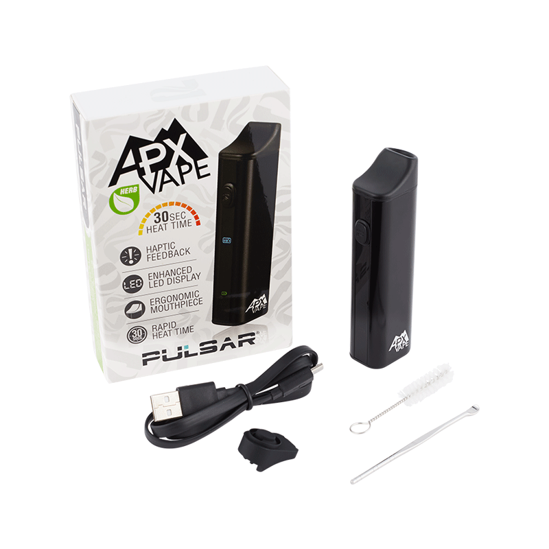 Black Pulsar APX 2 Dry Herb Vaporizer for Sale
