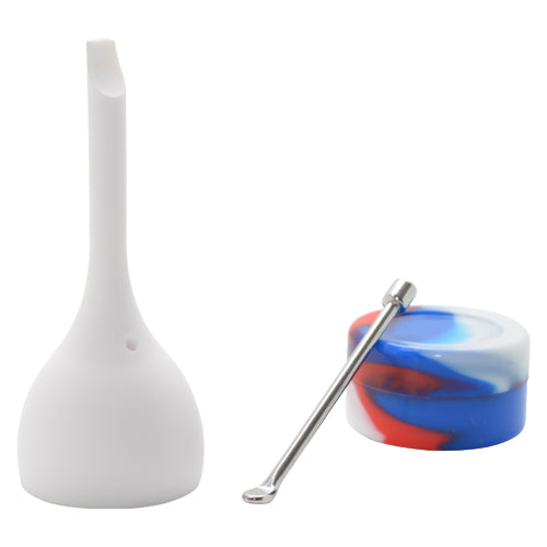 Ceramic carb cap dabber with dab set