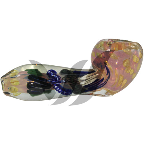 Color Changing Glass Sherlock Pipe - Vape Vet Store 