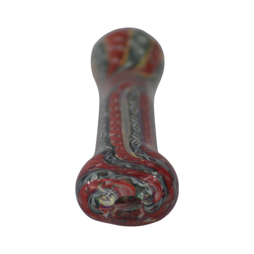 Colorful Glass Chillum flute style mouthpiece