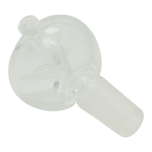 Clear Glass Bong Bowl Piece is Standard Size