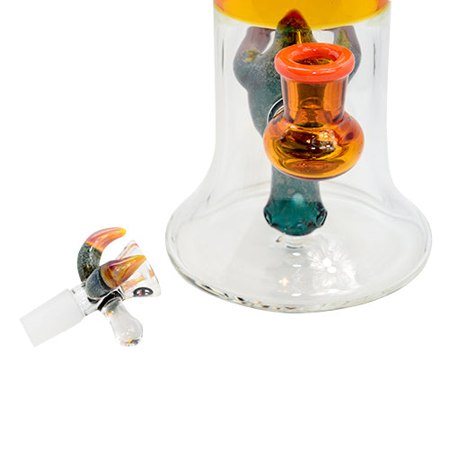 Cheech Glass Dragon Dab Rig and Bong Bowl