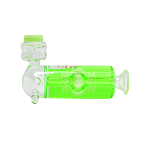 Green Liquid Filled Glass Pipes