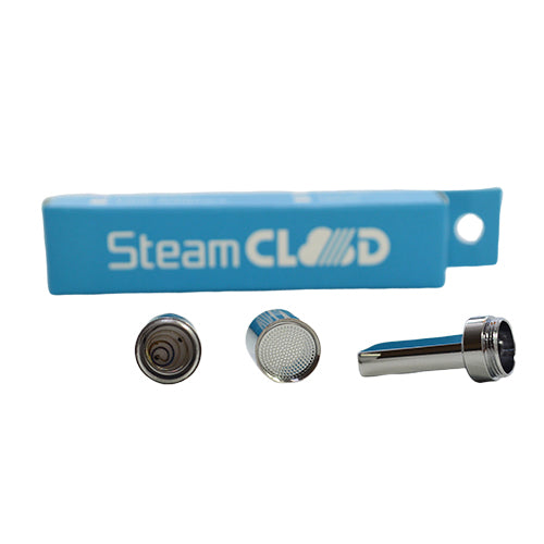Dry Herb Cartridge Parts with SteamCloud Packaging
