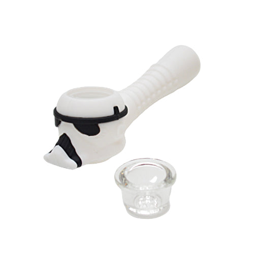 Silicone Stormtrooper Pipe