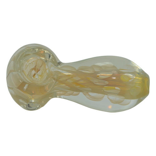 Spoon Pipe Made of Hand Blown Color Changing Glass
