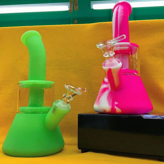 Two silcone bongs