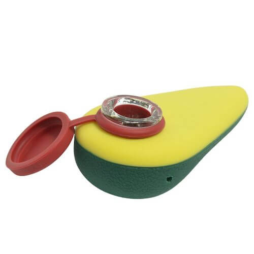 Avocado Pipe Carb Hole