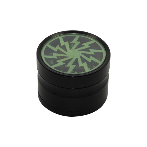 Lightning Bolt 4 Piece Herb Grinder for Sale 