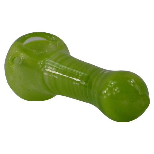 Green Solid Color Glass Spoon Pipes for Sale - Vape Vet Store 