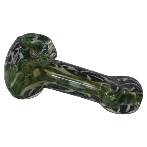 Green Deep Color Glass Spoon Pipe for Sale - Vape Vet Store 