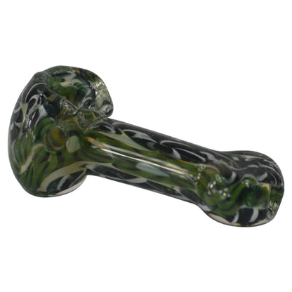 Green Deep Color Glass Spoon Pipe for Sale - Vape Vet Store 
