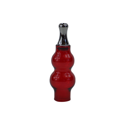Red Double Bubble Glass Globe Atomizer - Vape Vet Store 