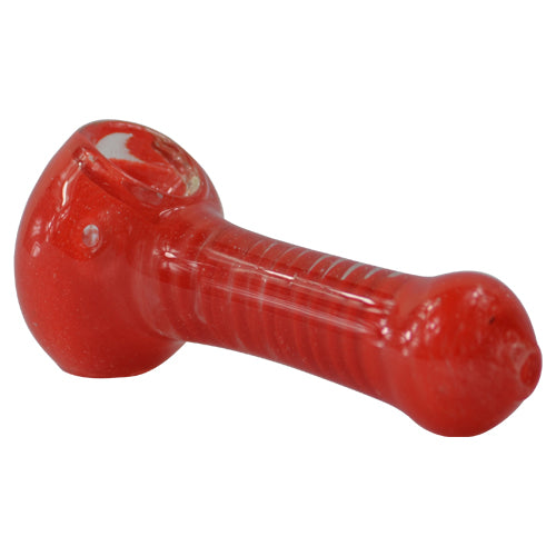 Red Solid Color Glass Spoon Pipes for Sale - Vape Vet Store 