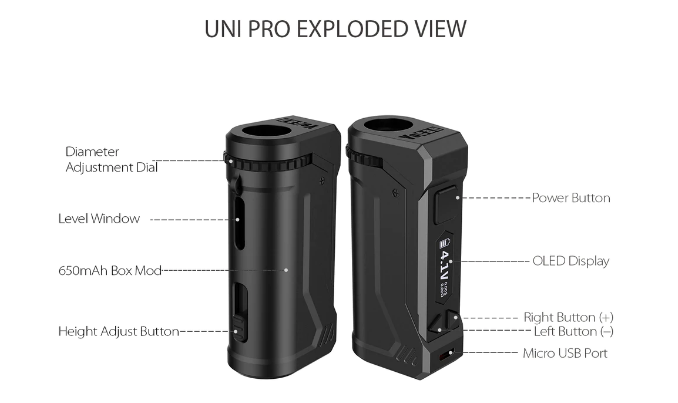 Yocan UNI Pro Box Mod Vape