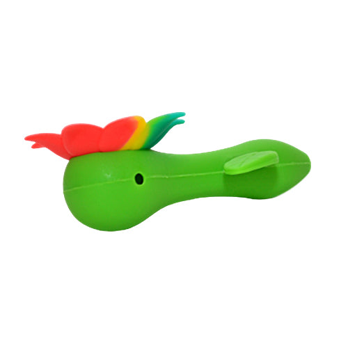 Sunflower Silicone Pipe showing Carb Hole