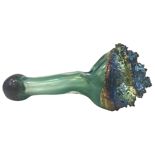 Tony Kazy Bismuth Infused Green Spoon Pipe - Vape Vet Store