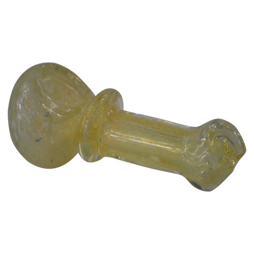 Yellow Chameleon Glass Spoon Pipe for Sale 