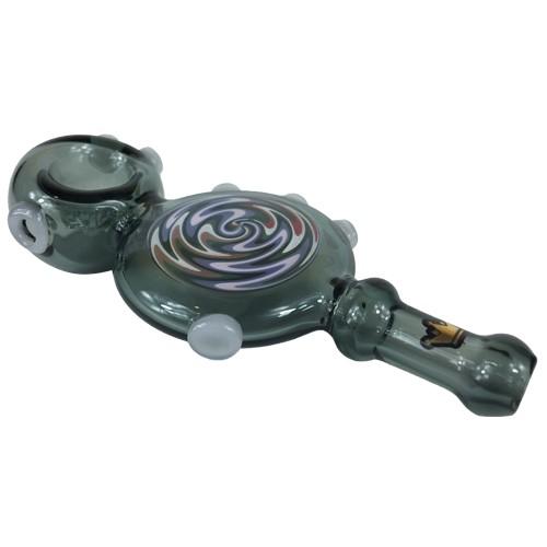 Hypnosis Spoon Pipe with Built-in Glass Screen
