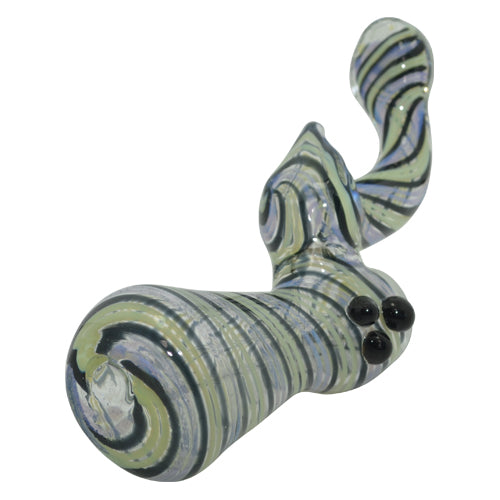 Bottom of the Spiral Glass Bubbler Pipe