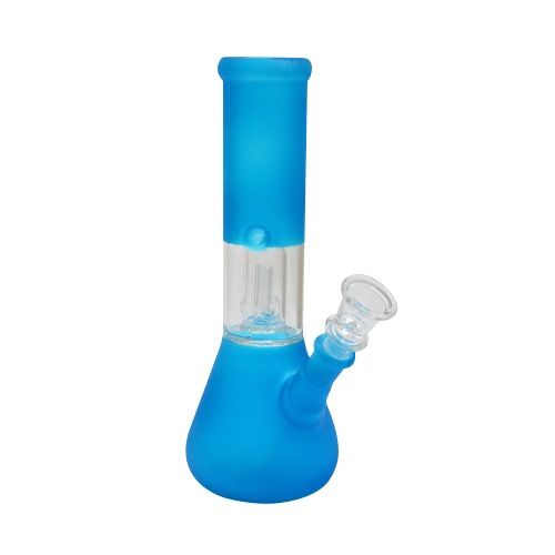 Ice Catcher Bong With Percolator Blue Color