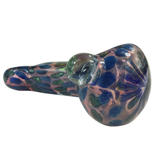 Sea Spotted Glass Spoon Pipe - Vape Vet Store 