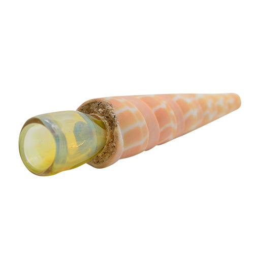 Seashell Chillum Pipe Option C 