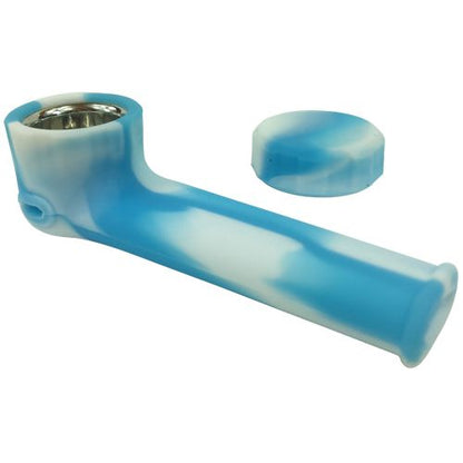 Silicone Spoon Pipe Light Blue